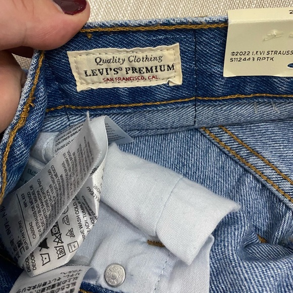 NWT 501 skinny jeans - Picture 6 of 8